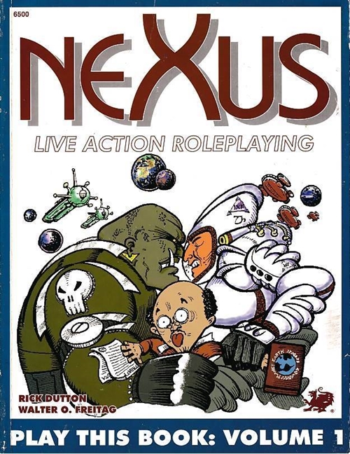 Nexus Live Action Roleplaying - Play This Book Volume 1 (B Grade) (Genbrug)